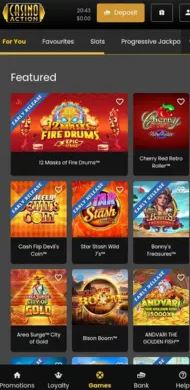 Access mobile casino featuring progressive jackpots top slots and table games on smartphone device